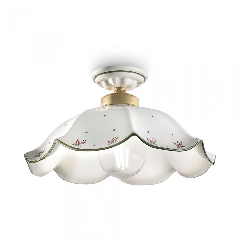 halo konyha etkezo kezzel festett mennyezeti lampa alacsony belmagassag klasszikus keramia olasz design provansz toszkana rusztikus retro viragos vintage.jpg